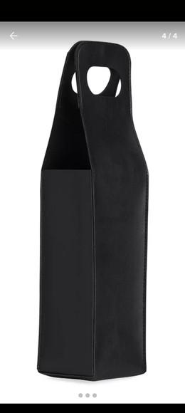 Porta Vinhos em Couro Personalizado.