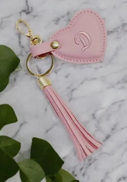 10 Chaveiro de Coração Personalizado e Tassel