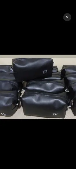 10 Necessaire Box G Personalizada com Duas Logo