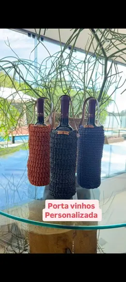 20 Wine Bag ou Porta Vinho Personalizado