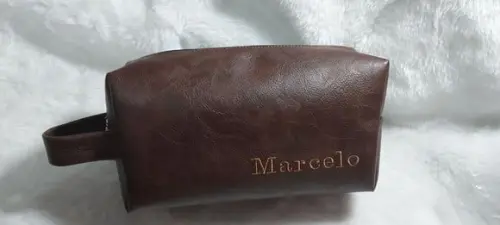 5 Necessaire em Couro Sintético Personalizada