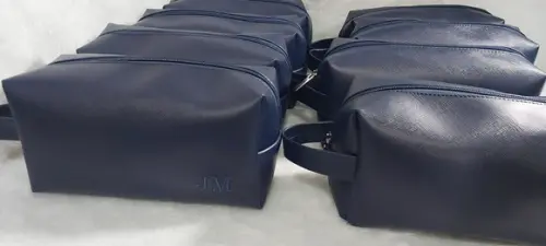 5 Necessaire em Couro Sintético Personalizada