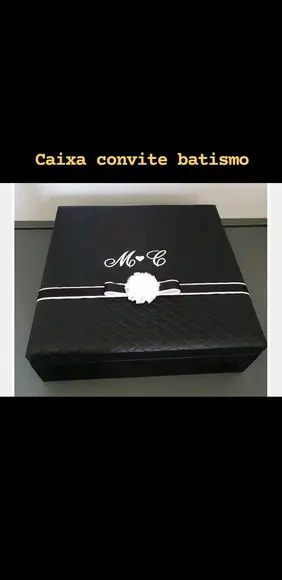 Caixa batismo