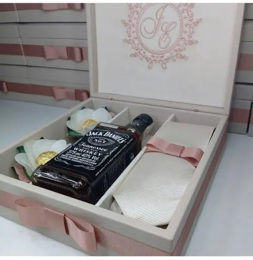 Caixa Convite Padrinhos de Casamento