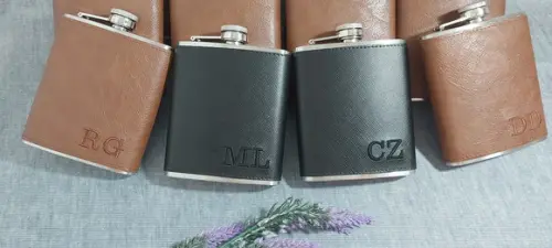 Cantil em Couro Personalizado