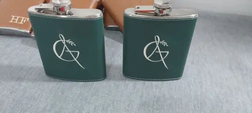 Cantil em Couro Prada Verde