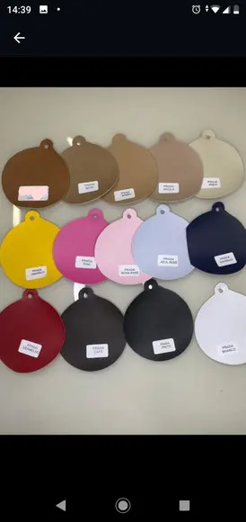 Cantil Padrinho Couro Vermelho