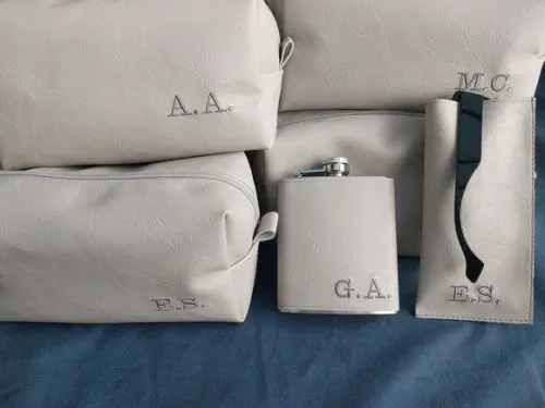 Kit Elegância Necessaire Box G + Capinha + Cantil