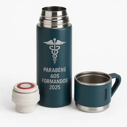 Kit Garrafa Termica 400 ml Personalizado