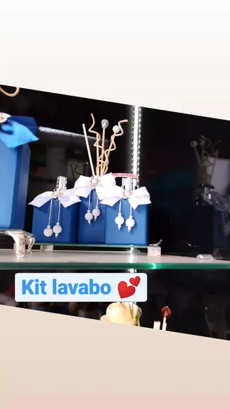 Kit Lavabo Azul