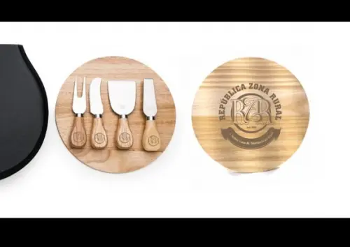 Kit Queijo 5 Peças Personalizado.