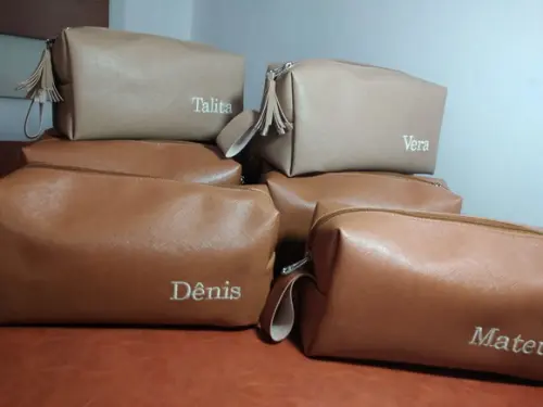 Necessaire Box G em Couro Personalizado