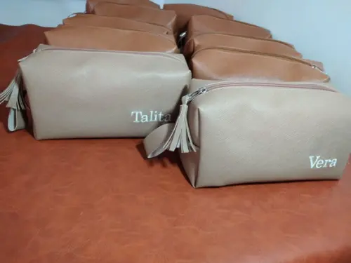 Necessaire Box G em Couro Personalizado