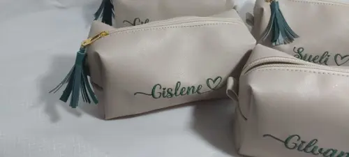 Necessaire em Couro Sintético