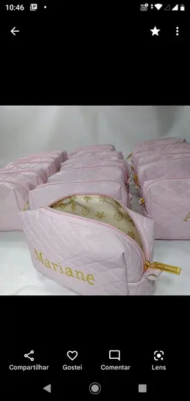 Necessaire em Couro Promoção