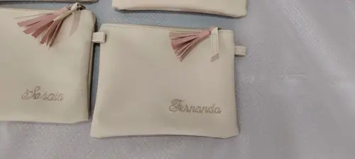 Necessaire Madrinha em Couro