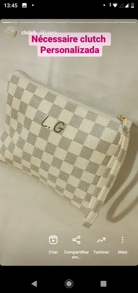 Necessaire Madrinha em Couro