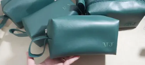 Necessairebox G em Couro Personalizada