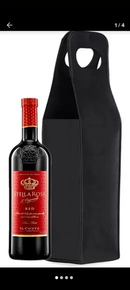 Porta Vinhos em Couro Personalizado.