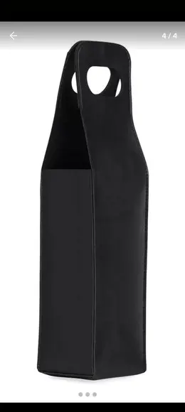 Porta Vinhos em Couro Personalizado.