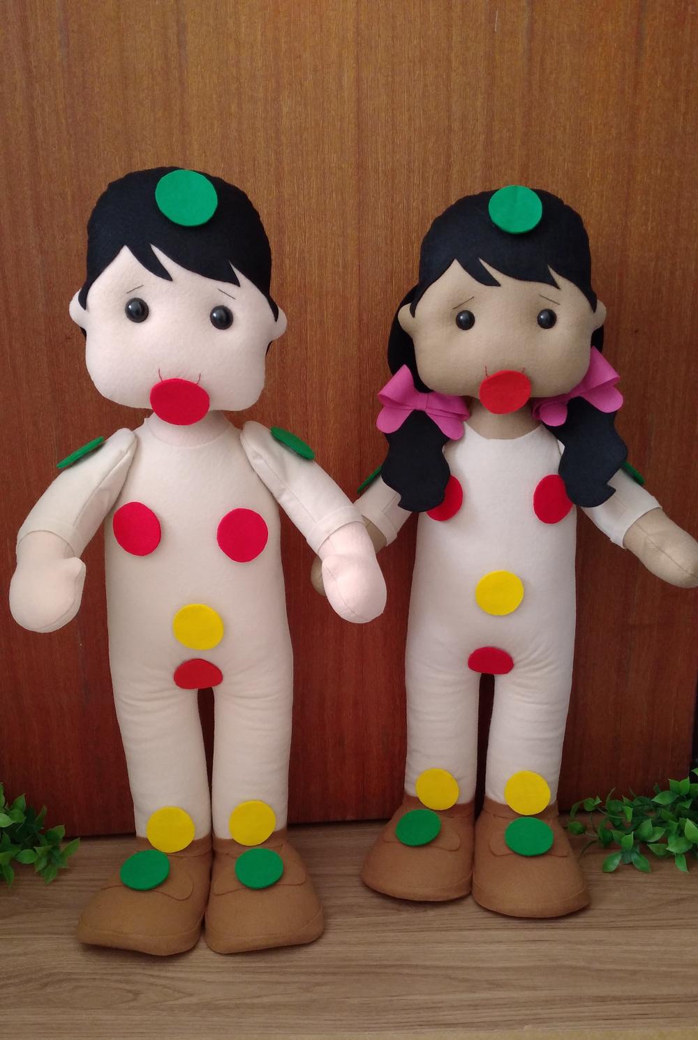 Boneco Semáforo do toque