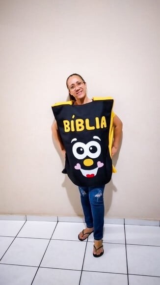 Bíblia de Vestir em Tecido
