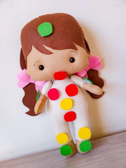 Boneco Semáforo do Toque - 2 em 1 -- 30cm