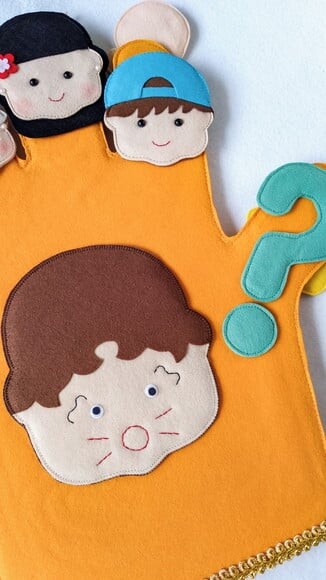 Luva Pedagógica Prevenção ao Abuso Infantil