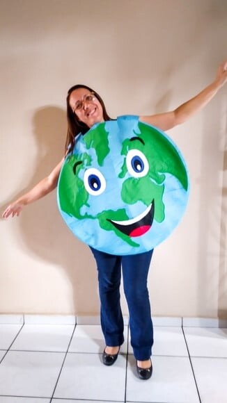 Mascote de Vestir - Globo