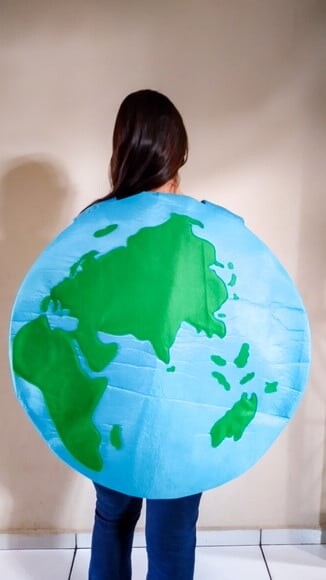 Mascote de Vestir - Globo