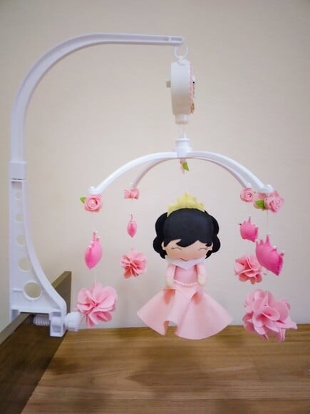 Móbile Musical Princesa