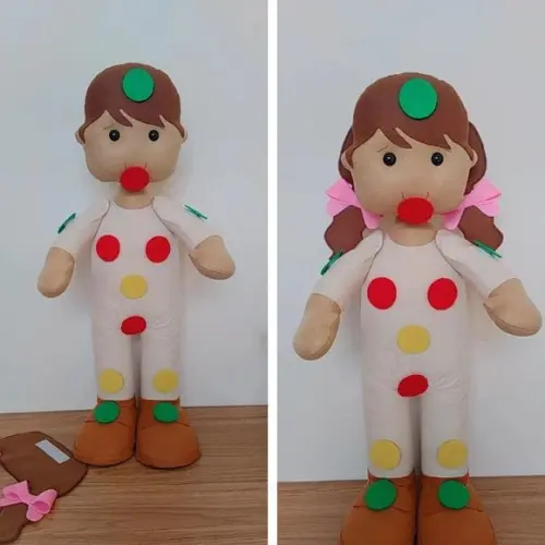 Boneco Semáforo do toque