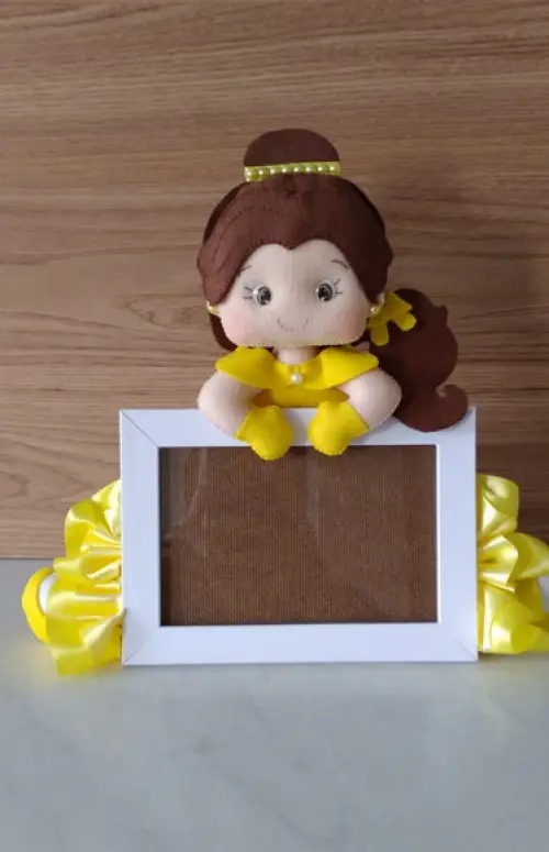 Porta Retrato Princesa Bela