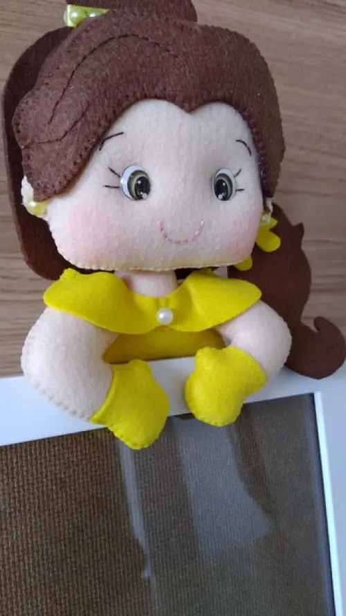 Porta Retrato Princesa Bela