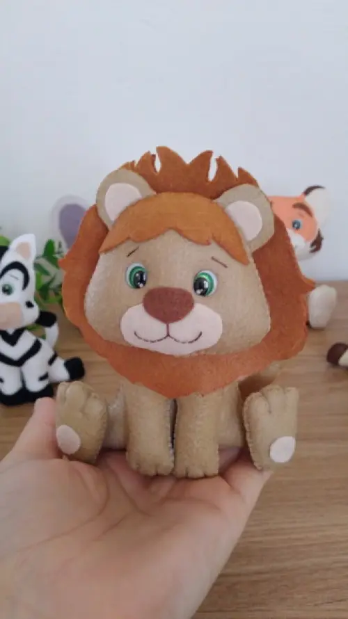 Lembrancinhas Bichinhos do Safari em Feltro