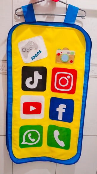Recurso Visual Celular - Redes Sociais