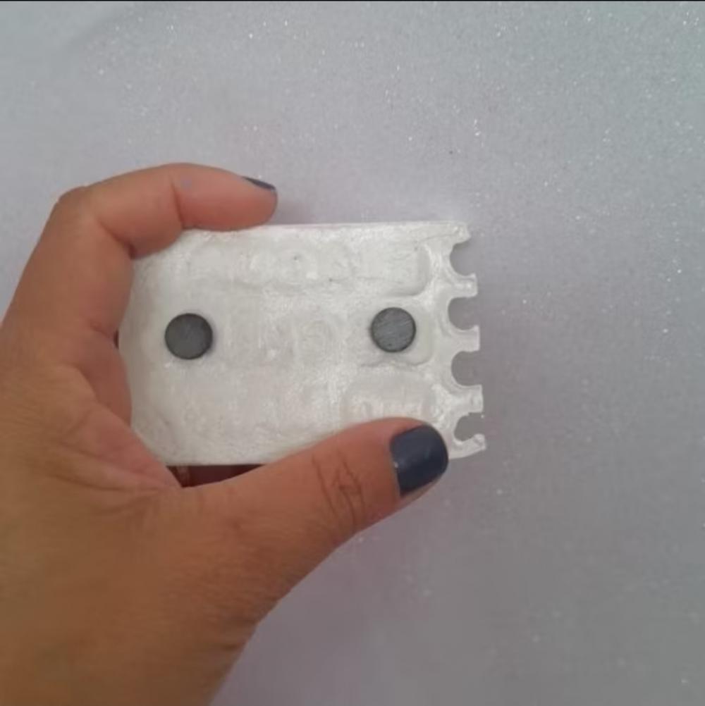 🌊 Ímã/placa decorativa “É água de chuva no mar” – Ce