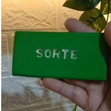 ✨ Placa Decorativa Artesanal Sorte | Decoração Boas Energias 