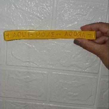 Fita do senhor do bomfim (aqui-hoje-agora) em cerâmica fria - fe