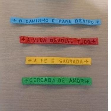 ✨ Kit de Fitas Decorativas com Frases ✨  Leve mais cor, fé e