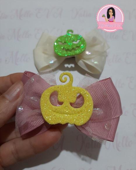 3 cm Halloween em Eva com Gliter Neon