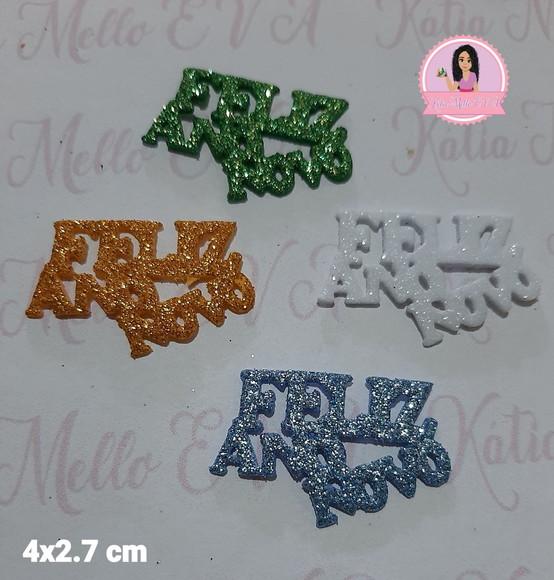 4 cm Faca Pet Feliz Ano Novo