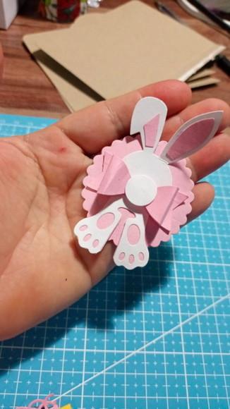 4 cm Faquinha Orelha de Coelho