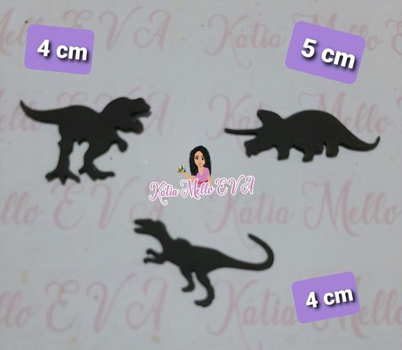 5 cm dinossauros em eva