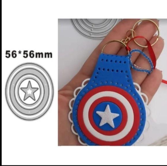 5 cm Faca Capitão América