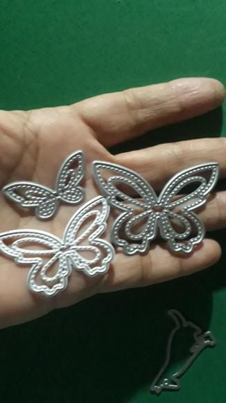 5 cm Faquinha Borboleta