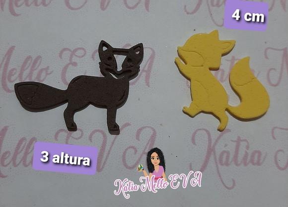 5 cm raposinha em eva kit