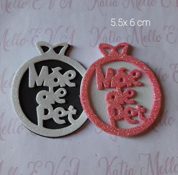 5.5 cm Mãe de Pet em Eva