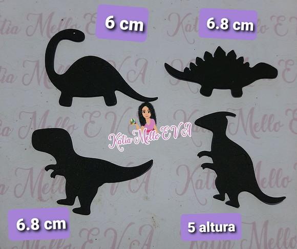 6 cm dinossauros em eva
