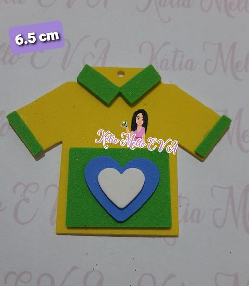 6.5 cm Camiseta em Eva Copa